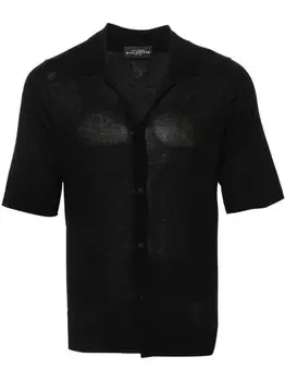 Ballantyne рубашка тонкой вязки, черный