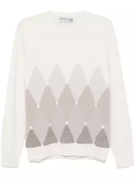 Ballantyne свитер с круглым вырезом, нейтральный цвет