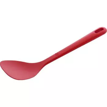 BALLARINI Rosso Wok Turner, силиконовая лопатка, безопасная для пищевых продуктов, 31 см, красная, красный
