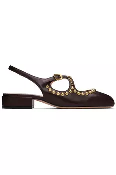 Баллирина босоножки на ремешке Bally, коричневый