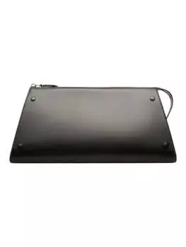 Bally Arieel 6301635 Женская черная кожаная сумка-клатч