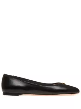 Bally балетки с металлическим декором, черный