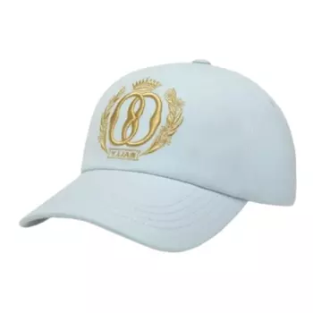 BALLY Бейсболка женская хлопковая светло-синяя