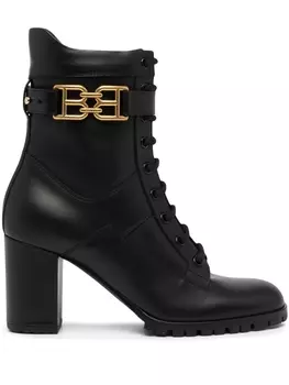 Bally ботильоны с логотипом, черный