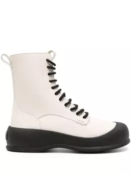 Bally ботинки с закругленным носком, белый