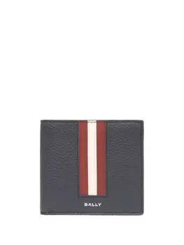 Bally бумажник с лентой в два сложения, серый
