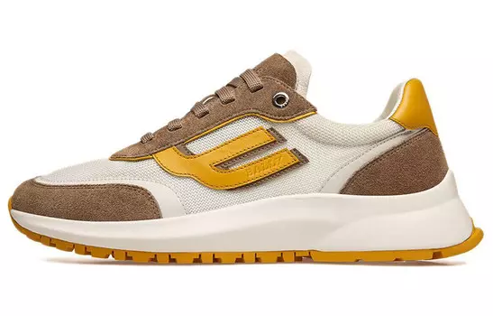 BALLY Demmy Lifestyle Shoes Women's Low-top White/yellow/brown