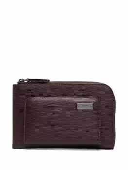 Bally фактурный кошелек, фиолетовый