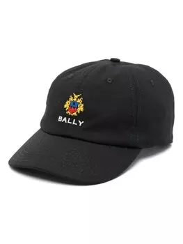 Bally хлопковая кепка Crest, черный