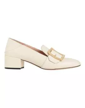Bally Janelle 6222758 Женские туфли-лодочки из костяной телячьей кожи, белый