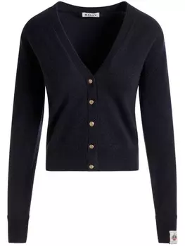 Bally кашемировый кардиган, синий