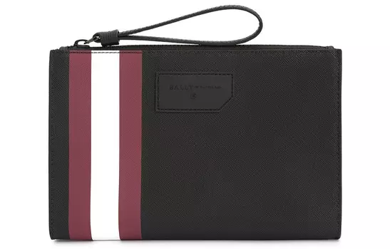 BALLY Клатч из искусственной кожи, мужской, черный