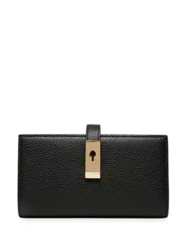 Bally кошелек из янтарной кожи, черный