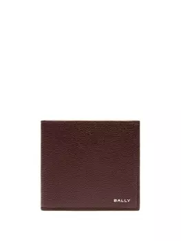 Bally кошелек с логотипом, коричневый