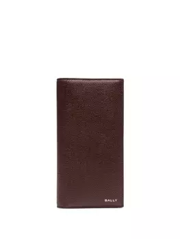 Bally кошелек с логотипом, коричневый