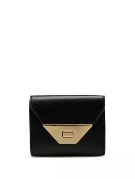 Bally кошелек в три сложения, черный