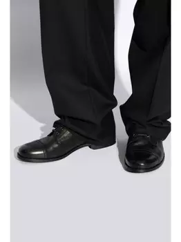 Bally кожаные ботинки, черный