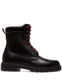 Bally кожаные ботинки, черный