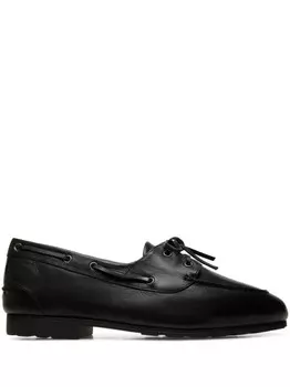 Bally кожаные мокасины, черный