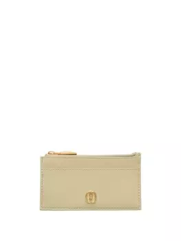 Bally кожаный держатель для карт с эмблемой, нейтральный цвет