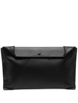 Bally кожаный клатч, черный