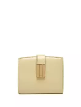 Bally кожаный кошелек с логотипом, нейтральный цвет