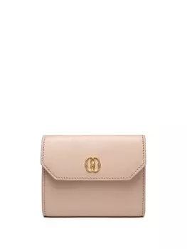 Bally кожаный кошелек с логотипом, нейтральный цвет