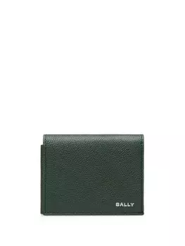 Bally кожаный кошелек, зеленый