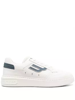 Bally кроссовки с нашивкой-логотипом, нейтральный цвет