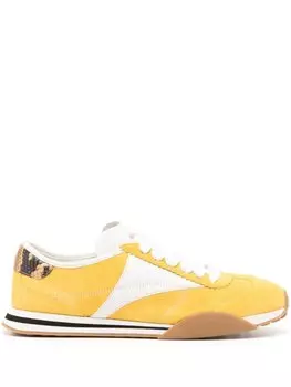 Bally кроссовки со вставками, желтый