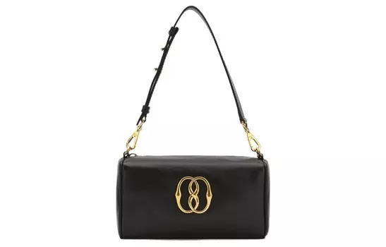 BALLY Маленькая квадратная сумка из коровьей кожи, переносная сумка через плечо, женская, черная