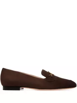 Bally мокасины Daily Emblem, коричневый