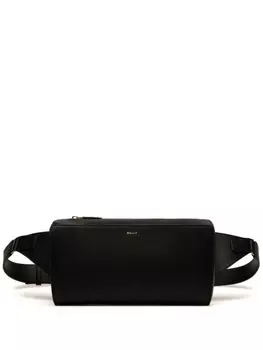 Bally поясная сумка с логотипом, черный