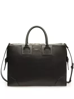 Bally портфель Bord из зернистой кожи, черный