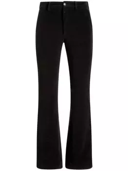 Bally расклешенные брюки, черный
