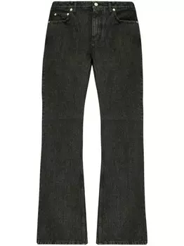 Bally расклешенные джинсы, серый