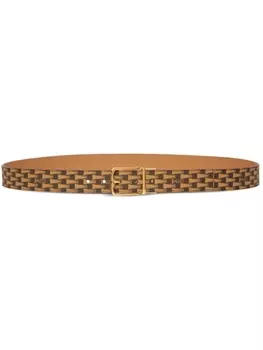 Bally ремень Country 35 с монограммой, нейтральный цвет