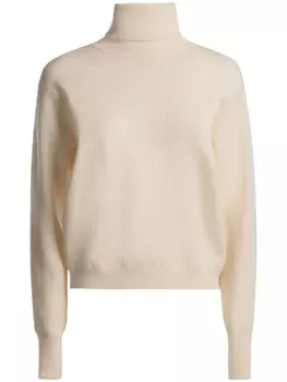 Bally roll-neck textured wool jumper, нейтральный цвет