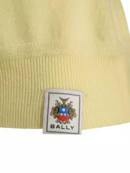Bally рубашка поло из кашемира, желтый