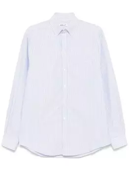 Bally рубашка в полоску, синий