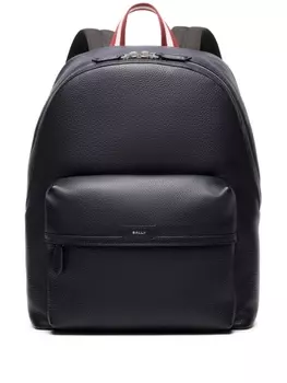 Bally рюкзак из кожи Код, черный