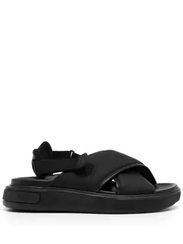 Bally сандалии с перекрестными ремешками, черный