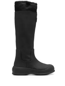 Bally сапоги до колен, черный