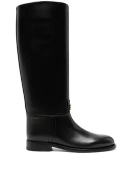 Bally сапоги Hollie с логотипом, черный