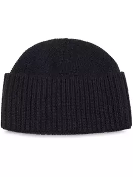 Bally шерстяная шапка-бини, синий