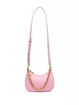 Bally сумка через плечо Emblem с подвеской-логотипом, розовый