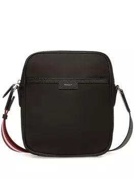 Bally сумка через плечо из кожи Code, черный