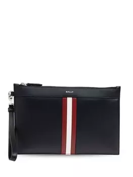 Bally сумка-клатч из кожи Hartland, черный