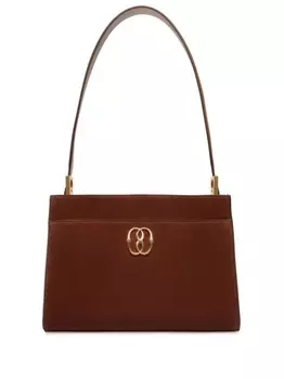 Bally сумка на плечо Emblem, коричневый
