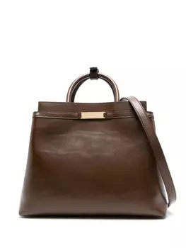 Bally сумка-тоут Deco, коричневый